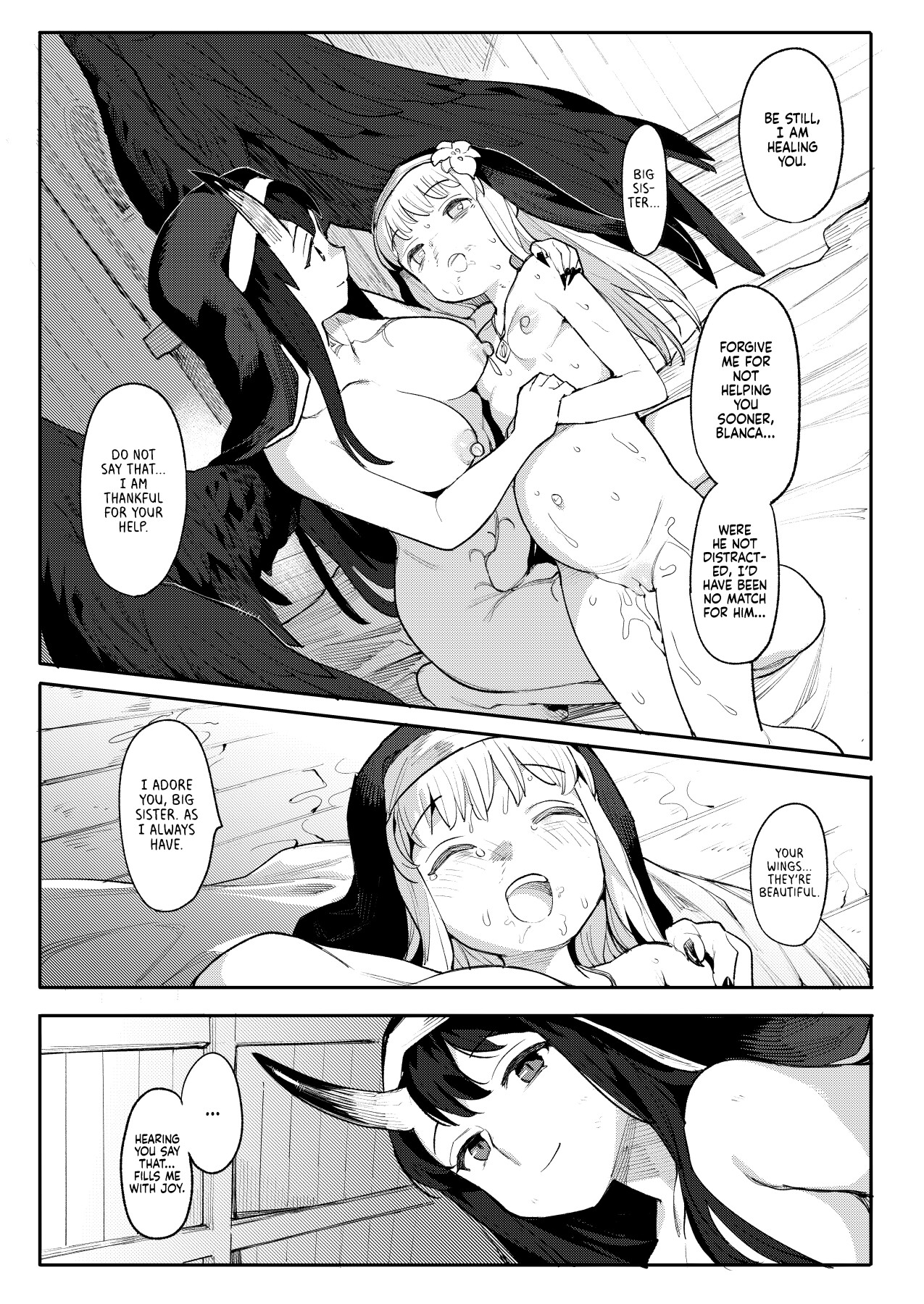 Hentai Manga Comic-Holy Cumdump Blanca-Read-40